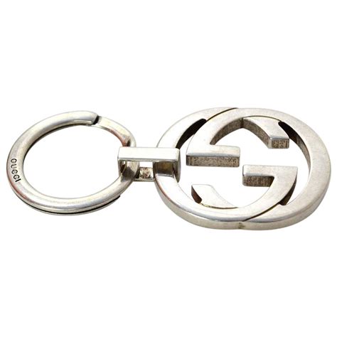 gucci key ring silver|Gucci Key Pouches & Keyrings .